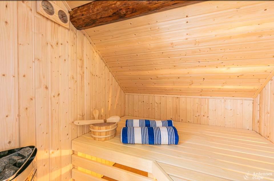Le sauna du gîte