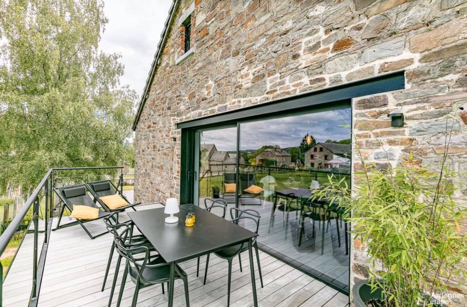La terrasse du gîte